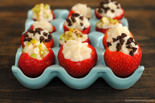 Cannoli-Strawberries