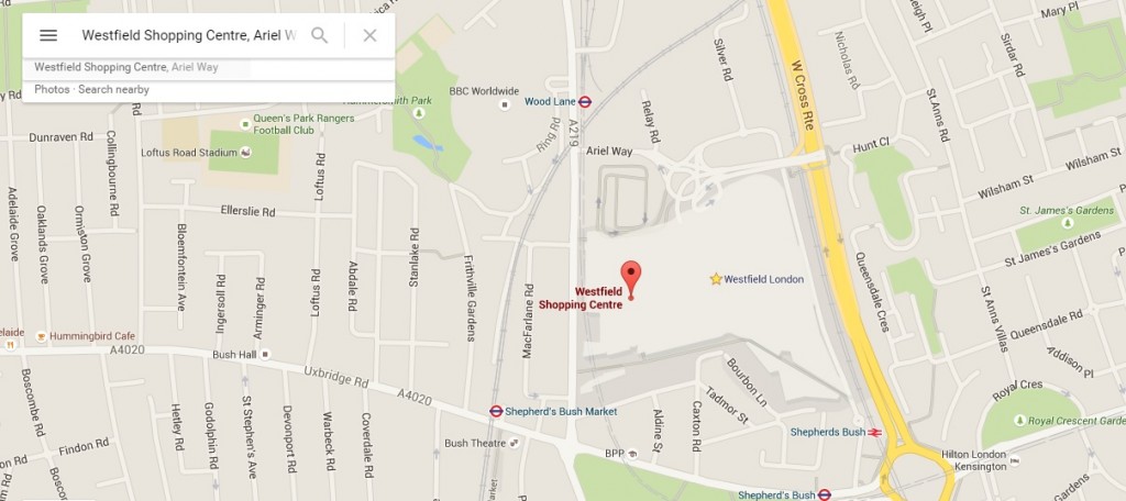 Westfield London er til dæmis ein af mínum uppáhalds verslunarmiðstöðvum.