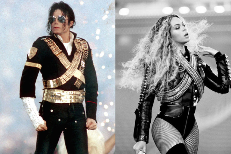 Magnaður virðingarvottur; Beyoncé heiðraði Michael Jackson á sviði í gær
