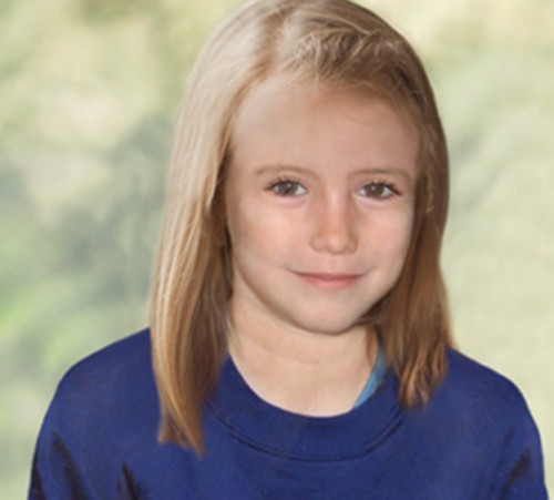 Madeleine eins og hún myndi líta út í dag, samkvæmt tölvutækni