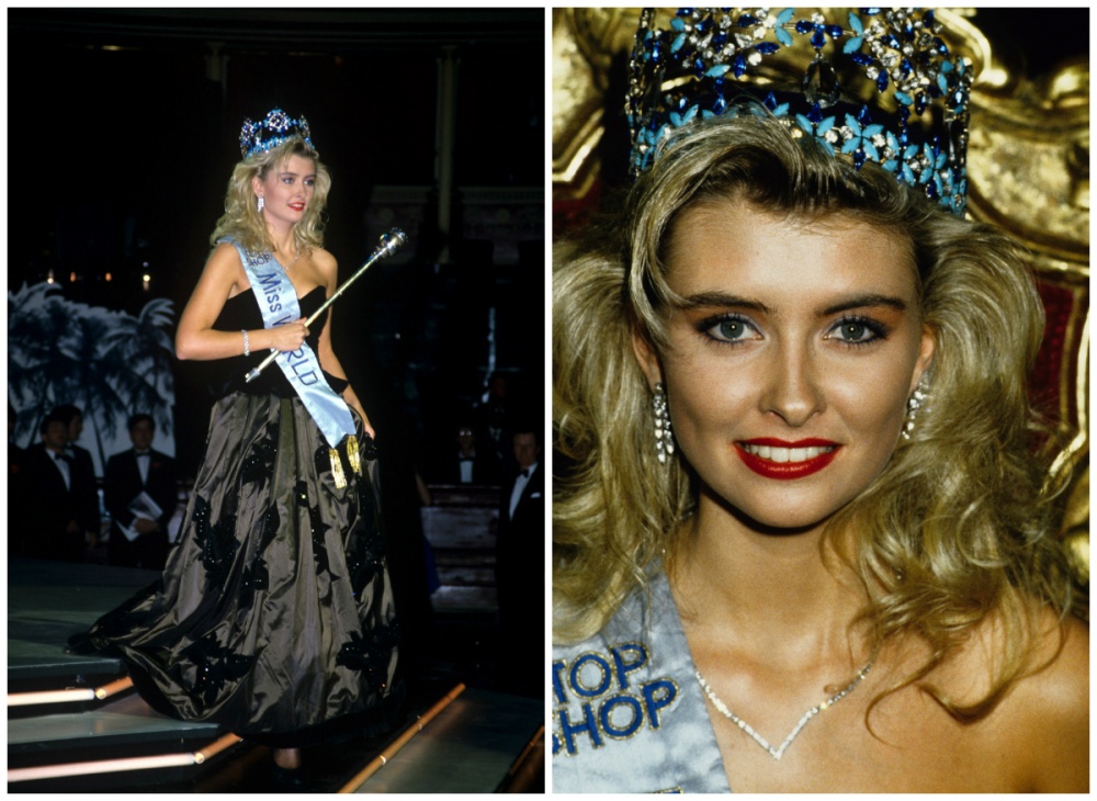 f Linda Pétursdóttir, Iceland Miss World 1988