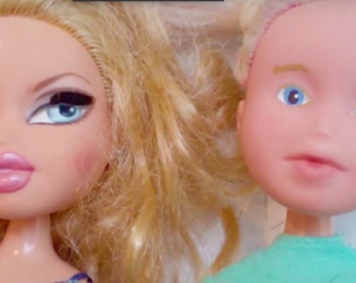 dúkkur án farða