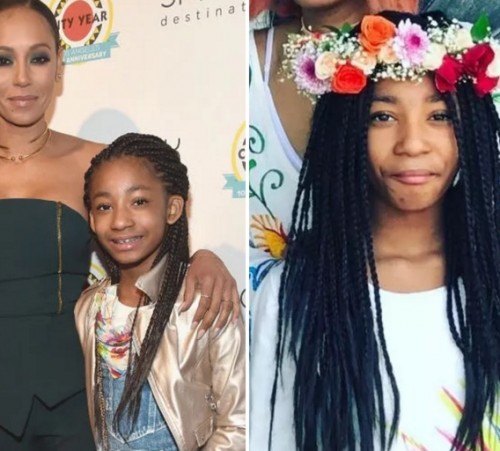 Angel Iris Murphy Brown: Dóttir Mel B og Eddie Murphy