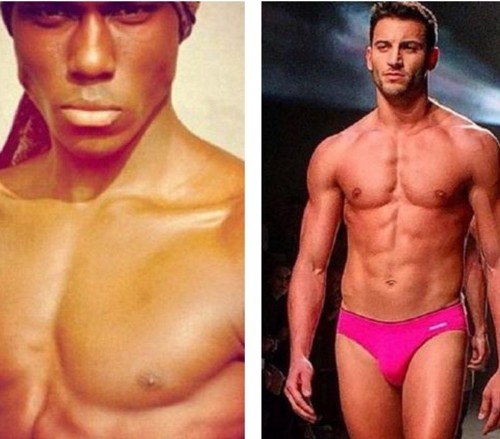 Brooklin til vinstri, Kevin til hægri