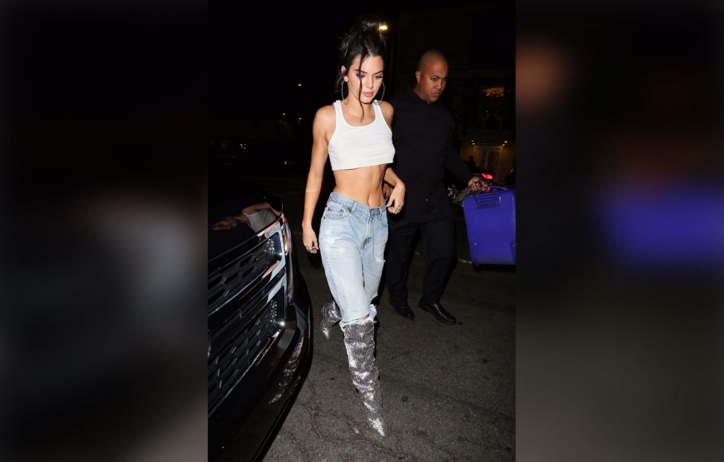 Kendall Jenner looks AB-solutely sexy at her birthday dinner