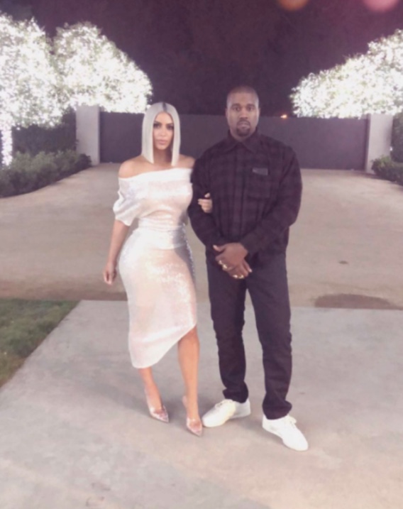 Kim og Kanye